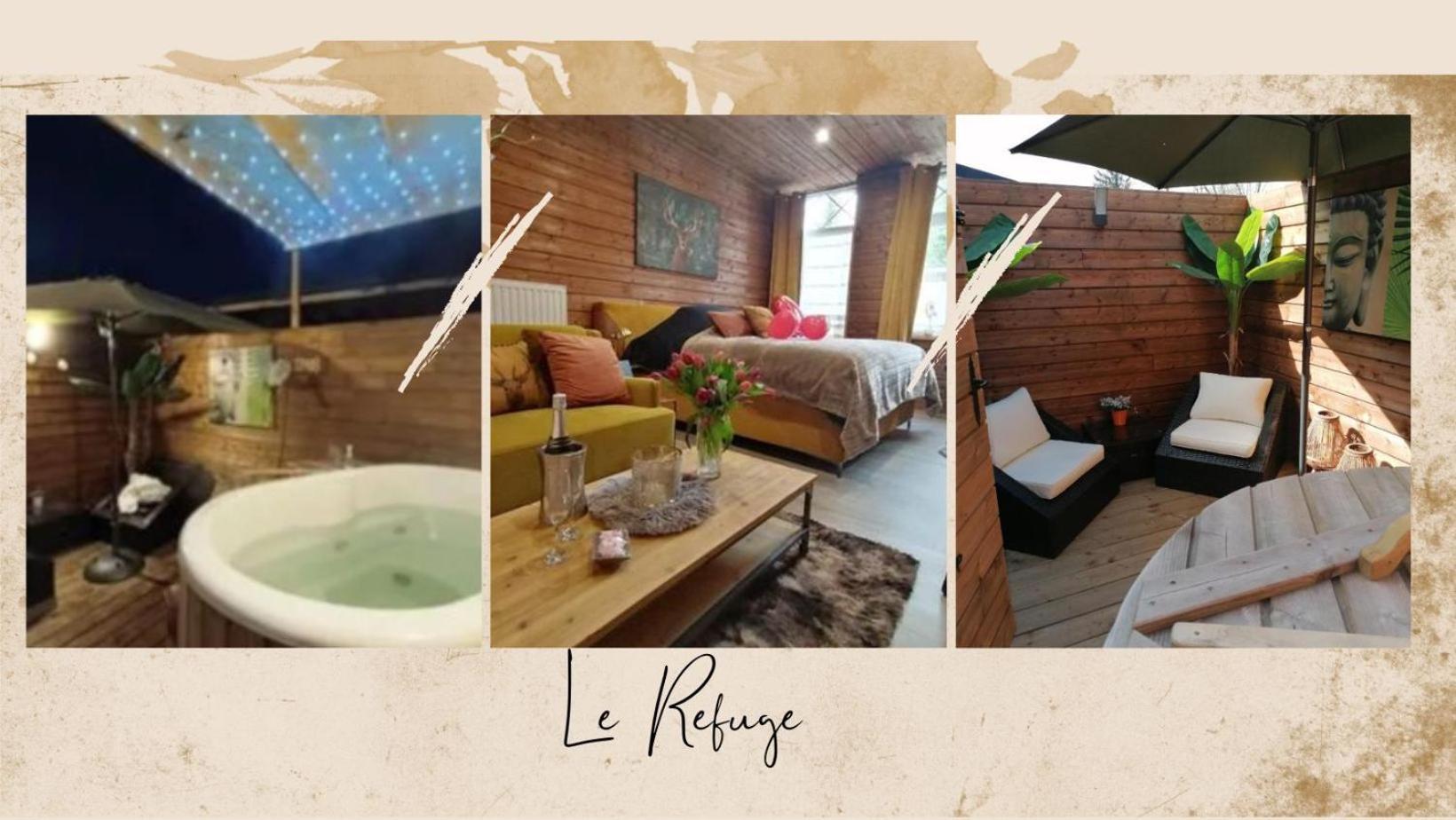 Maison D'Hote Les Notes Endormies Suite Le Refuge Walcourt Exterior foto