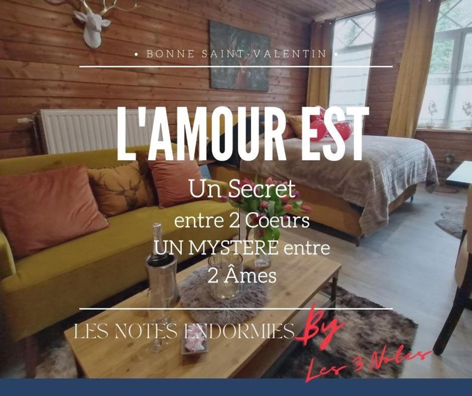 Maison D'Hote Les Notes Endormies Suite Le Refuge Walcourt Exterior foto